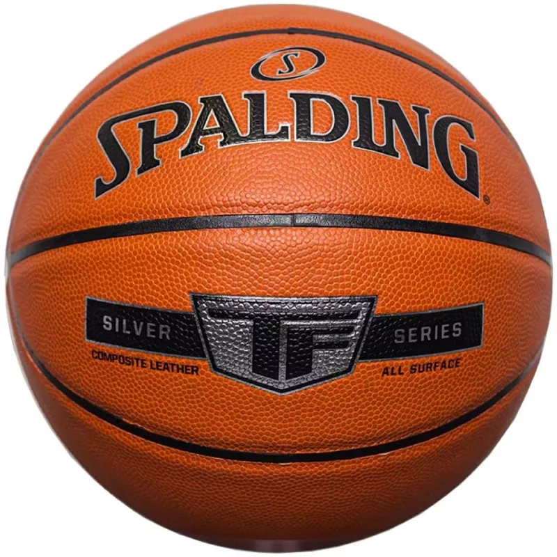 Spalding Silver TF bola de basquetebol para exterior tamanho 7 laranja