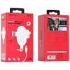 Borofone Q5 suporte automóvel para telemóvel com carregamento, branco (FO-BQ5-W)