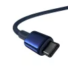 Baseus Tungsten Gold cabo USB-C para USB-C 100W PD 1m azul