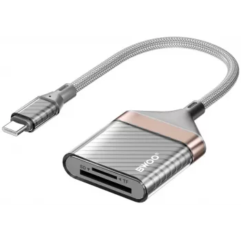 BWOO leitor de cartões SD/TF 2 em 1 USB-C (BO-BZ64)