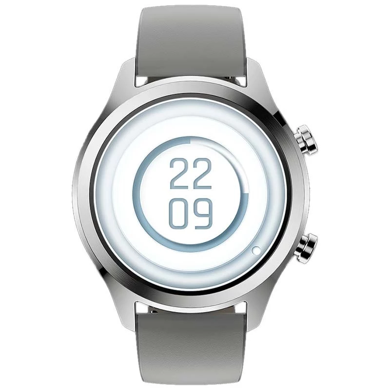 TicWatch C2 Plus smartwatch platina NFC GPS AMOLED 1,3 polegadas à prova de água monitorização de atividade 24/7