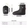 Naturehike Goose Down botas de tornozelo NH18S023-T preto Medium
