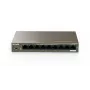 Tenda TEF1109P-8-102W Switch PoE de secretária de 9 portas com 8 portas PoE+, orçamento de 102W, 10/100 Mbps