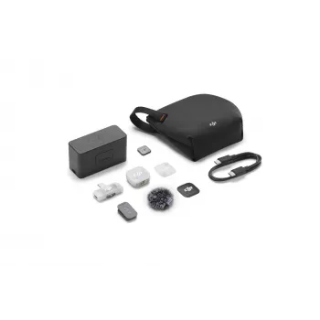 DJI Mic Mini 2 (1 TX + 1 RX móvel + estojo de carregamento)