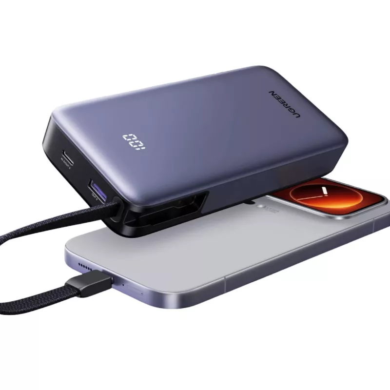UGREEN PB537 Powerbank 20000 mAh 55W cinzento
