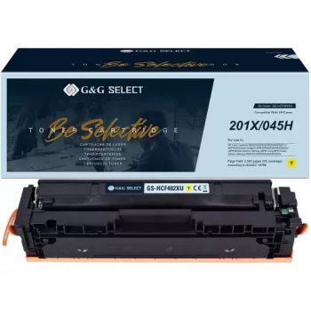 Toner XL G&G Select compatível com HP 201X / Canon 045H