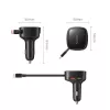 Carregador de automóvel ORICO FC-66-1A2C 66W com cabo USB-C retrátil - Preto