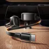Carregador de automóvel ORICO FC-66-1A2C 66W com cabo USB-C retrátil - Preto