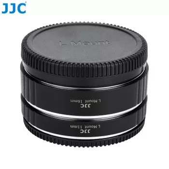 Conjunto de anéis de extensão macro JJC AET-LS(II) para L-Mount autofoco 10mm e 16mm