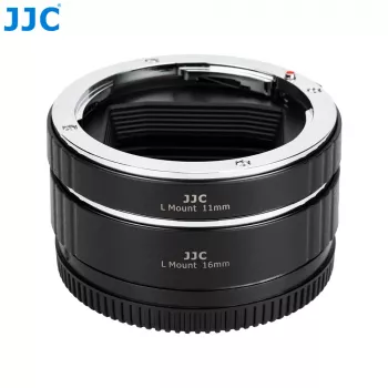 Conjunto de anéis de extensão macro JJC AET-LS(II) para L-Mount autofoco 10mm e 16mm