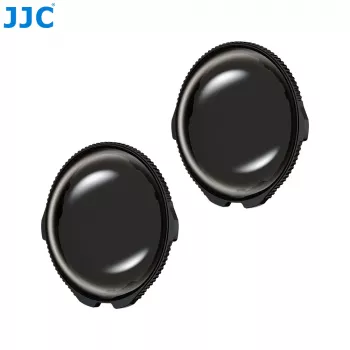 Filtro de densidade neutra ND16 JJC TLP-X5ND16 pack de 2 para Insta360 X5 – vidro temperado, revestimento múltiplo, redução de luz de 4 passos