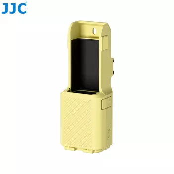 Capa de proteção e suporte magnético 2 em 1 JJC para DJI Osmo Pocket 3, Amarelo