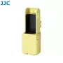 Capa de proteção e suporte magnético 2 em 1 JJC para DJI Osmo Pocket 3, Amarelo