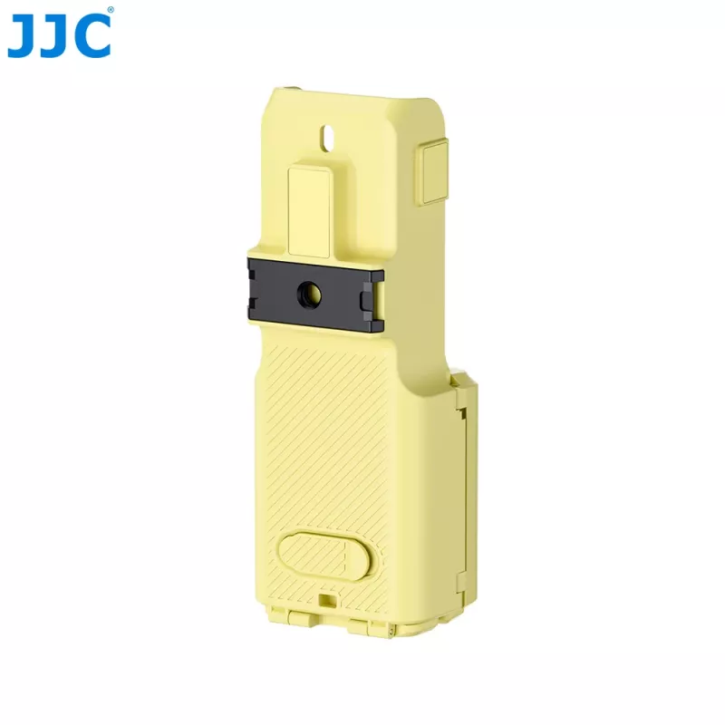 Capa de proteção e suporte magnético 2 em 1 JJC para DJI Osmo Pocket 3, Amarelo