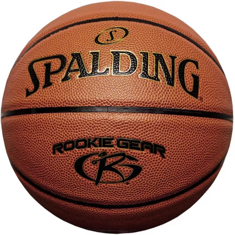 Spalding Rookie Gear bola de basquetebol tamanho 5 castanho 76950Z bola de treino para jovens