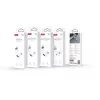 XO NB256B adaptador OTG USB-A fêmea para USB-C macho, branco (NB256B)