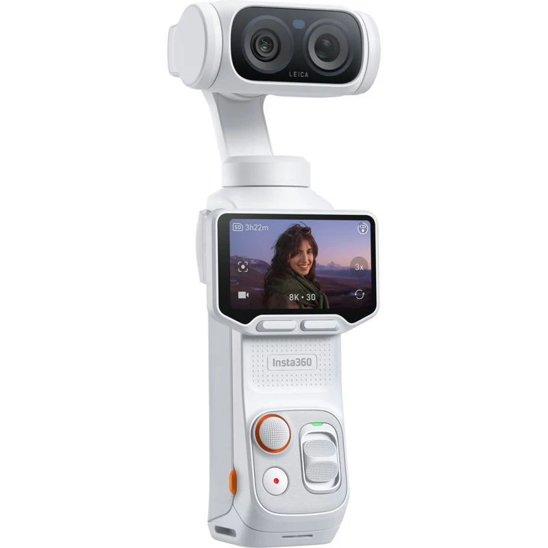 Insta360 Luna Ultra Standard Bundle Câmara gimbal de bolso, Stellar White (LUNA02)