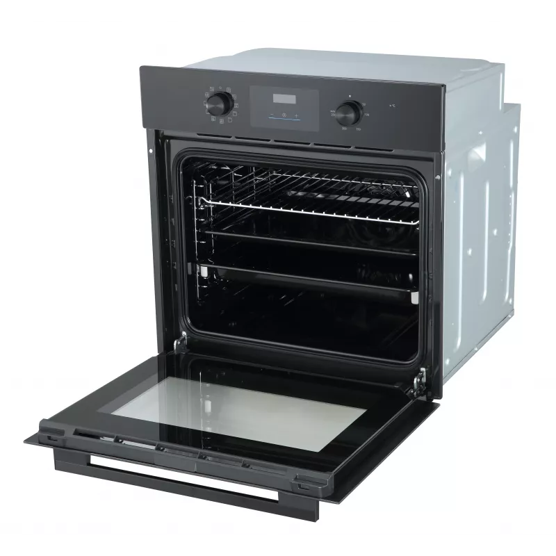 Forno elétrico de encastrar Midea MBO65M80M1-BK, 70L, ecrã tátil, Preto