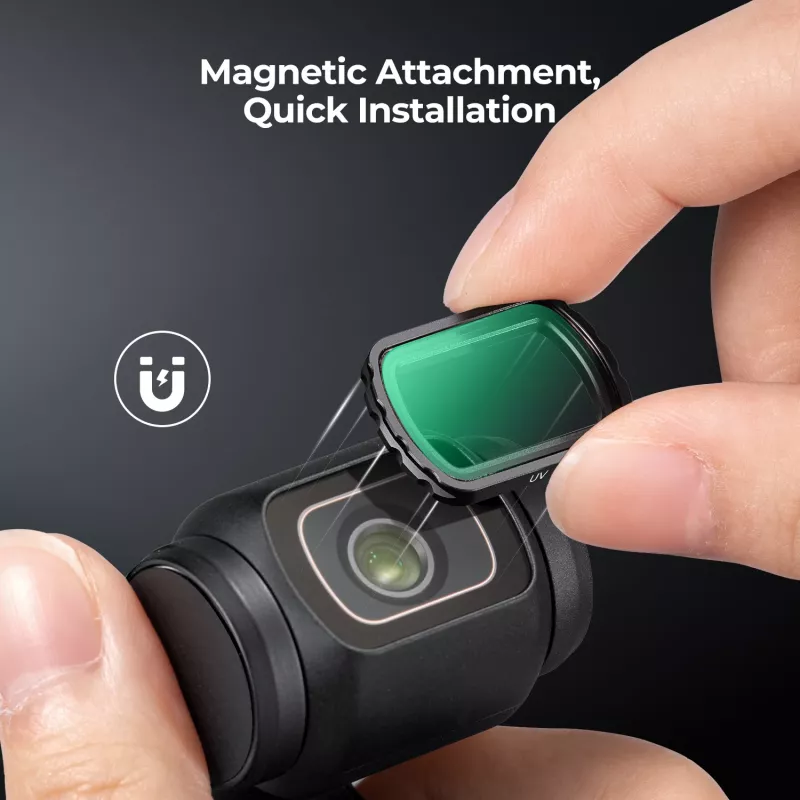 Filtro UV KF HD MC com 12 camadas de revestimento para DJI Osmo Pocket 3 (KF01.2534)