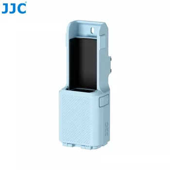 Estojo de proteção 2-em-1 e suporte magnético JJC para DJI Osmo Pocket 4 / 3 - azul