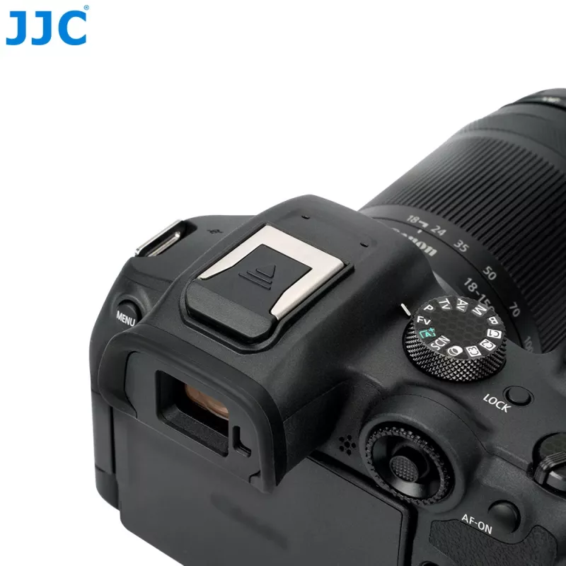 Tampa de sapata JJC para Canon EOS R10 / substituição ER-SC2, padrão ISO, plástico ABS preto