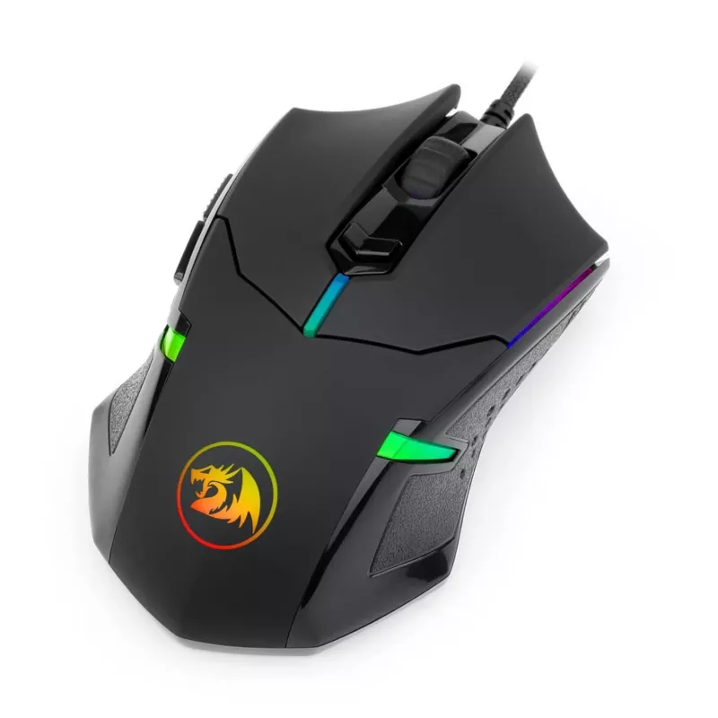 Rato gaming REDRAGON CENTROPHORUS 7200DPI RGB - preto