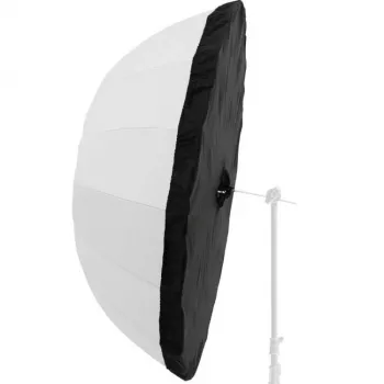 Tecido refletor Godox DPU-130BS prateado/preto para para-sol parabólico