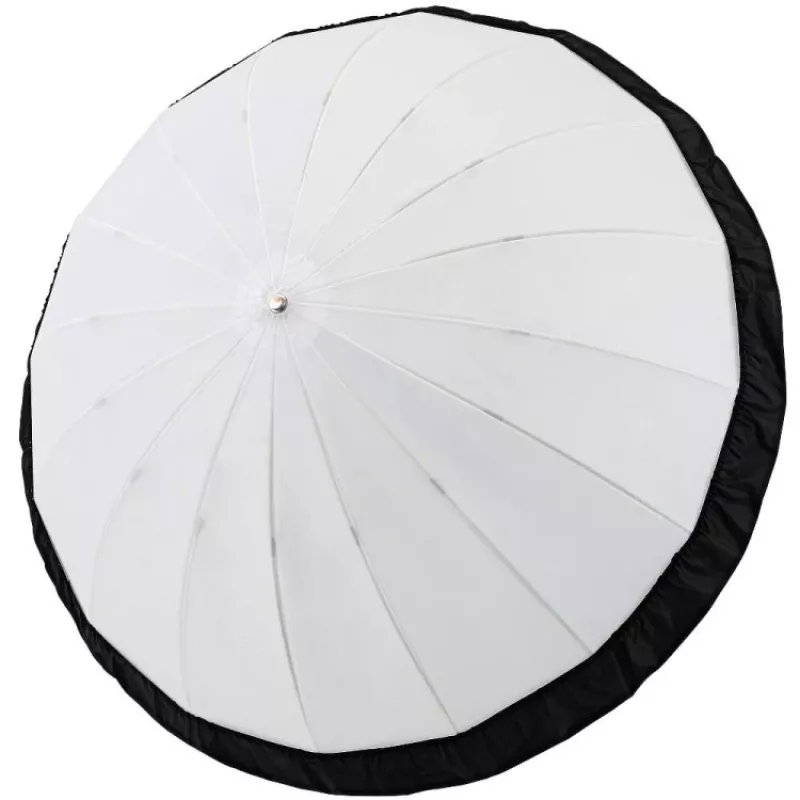 Tecido refletor Godox DPU-130BS prateado/preto para para-sol parabólico
