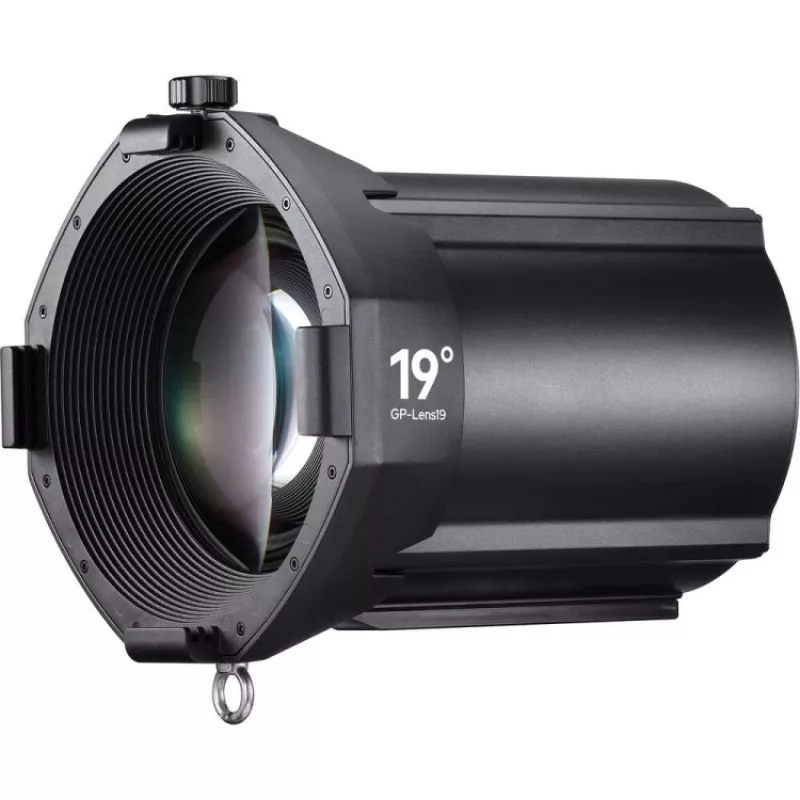 Acessório de projeção Godox GP19K 19° com 6 gobos para luzes LED S30/S60