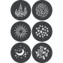 Conjunto de gobos Godox GP GS1 (6 unidades) para acessório de projeção SA-P