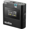 Sistema de microfone sem fios Godox Virso S M1 2,4 GHz para câmaras Sony
