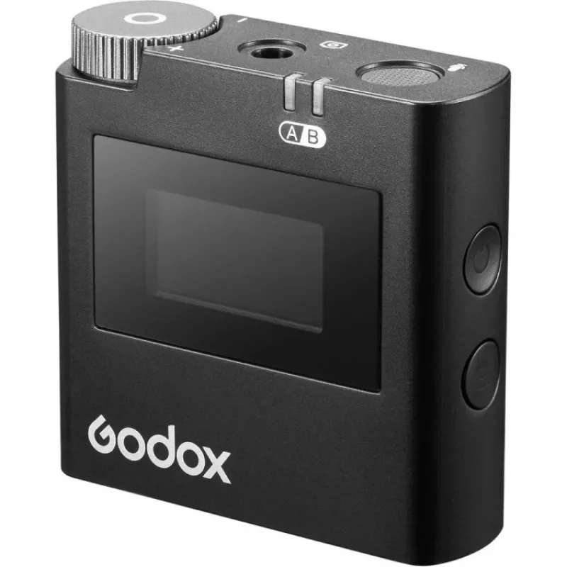 Sistema de microfone sem fios Godox Virso S M1 2,4 GHz para câmaras Sony