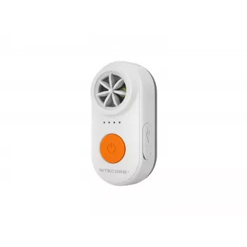 Apito eletrónico de emergência Nitecore NWE10 branco 120dB IP67 SOS