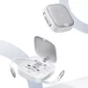 Cabo de carregamento 3-em-1 enrolável USAMS com caixa de armazenamento USB-A para USB-C/Lightning/Micro USB 60W roxo SJ650USB03 (US-SJ650)