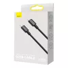 Cabo de carregamento rápido USB-C para USB-C Baseus CATYS-C01 100W PD 2m preto