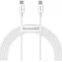 Cabo USB-C para USB-C Baseus Superior Series 100W 2m branco