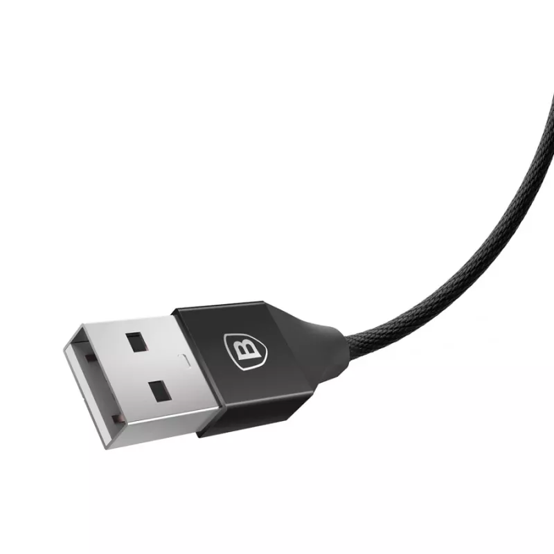 Cabo USB-A para Micro-USB Baseus Yiven 1,5 m 2 A preto