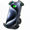 USAMS US-ZJ078 Suporte de telemóvel para bicicleta, Preto (ZJ78ZJ01)