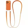 USAMS ZB360 Cordão ajustável para telemóvel 1,08-2,08 m laranja
