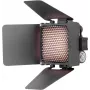 Conjunto de luz de vídeo LED Bi-Color Zhiyun M20 Combo 20W com RGB, mini tripé, difusor, grelha, barndoors