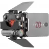 Conjunto de luz de vídeo LED Bi-Color Zhiyun M20 Combo 20W com RGB, mini tripé, difusor, grelha, barndoors