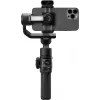 Estabilizador Gimbal de 3 eixos para smartphone Zhiyun C030124ABR1 com luz de preenchimento integrada, Bluetooth 5.0, bateria de 2600 mAh, até 25 h de autonomia, compatível com smartphones de 50-90 mm, preto