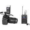Sistema de microfone lavalier sem fios UHF de canal duplo BOYA BY-WM8 Pro-K7 com 48 canais, 100 m de alcance, recetor montável em câmara (568-590 MHz)
