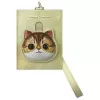 Nimmy Big EyedPet 2.0 Cat Porta-cartões, Caqui