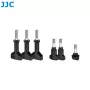 Conjunto de parafusos de orelhas JJC SK-6 M5 para câmaras de ação (pack de 6, preto)