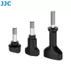 Conjunto de parafusos de orelhas JJC SK-6 M5 para câmaras de ação (pack de 6, preto)