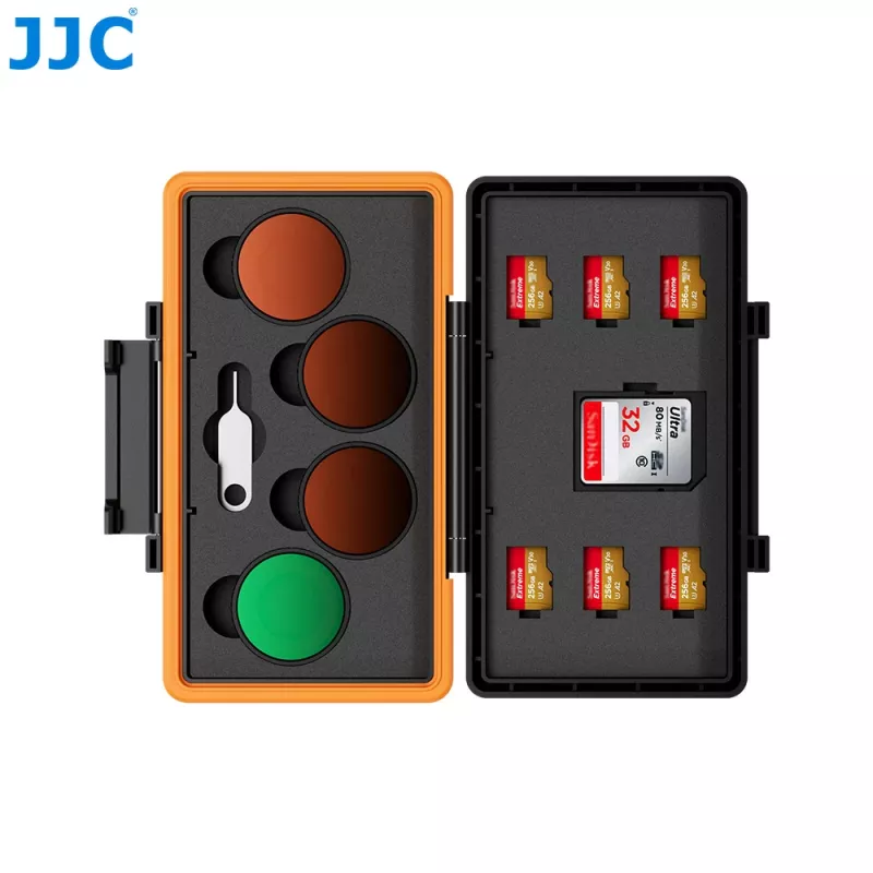 JJC JCR-NOST Estojo para filtros e cartões de memória para DJI Osmo Nano