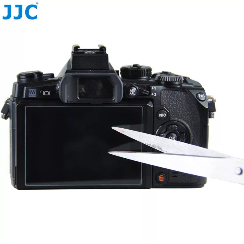 Película de vidro temperado JJC para Panasonic Lumix GX80 GX85 FZ2000 FZ2500 G7 FZ300 G80 G85 LX10 LX15 – dureza 9H, 0,3 mm, ecrã LCD de 3,0 polegadas