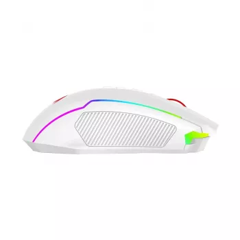 Rato gaming sem fios Redragon M914W-RGB NIX, 5000 DPI, branco