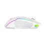 Redragon M914W-RGB NIX Rato gaming sem fios, 5000 DPI, Branco